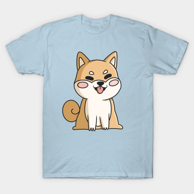 Shiba Inu T-Shirt by Israelement